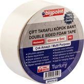 Çift Taraflı Köpük Bant 50MMX5M