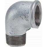 ÇiftçiBurada Galvaniz Kuyruklu Dirsek 1/2'''
