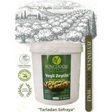 Çiftliği Kırma Yeşil Zeytin - Kendi Bahçemizden Doğal ve Katkısız Köy Tipi 5 kg