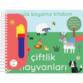 Çiftlik Hayvanları - Suyla Boyama Kitabım