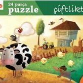 Çiftlikte (24 Parça Puzzle)