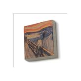 Çığlık (Edvard Munch, 1893) Baskılı Taş Magnet 5X5