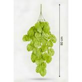 Cihan Çiçekçilik Yapay Sarkan Deve Tabanı (Monstera) Bitkisi 80 cm - Pudralı Sarmaşık