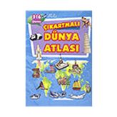 Çıkartmalı Dünya Atlası - kollektif