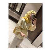Çınar Couture KREP SARI BLUZ