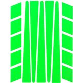 Çınar Extreme Şerit Şeklinde Floresan Yeşil Sticker
