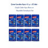Çınar Lavabo Açıcı 40 Gr X 12 Adet – Güçlü Gider Açıcı Boru Tıkanıklık Temizleyici Set