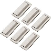 Çinko Alaşımlı Dolap Çevirme Kolu(Brushed Nickel,Hole Distance 96mm) | Çok Renkli, 64mm/96mm Delik Mesafesi: Dolaplara, Masalara, Çekmecelere ve Kilitli Dolaplara uyar