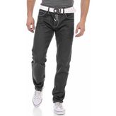 Cipo & Baxx CD710 Siyah Basic Erkek Kot Pantolon - 30 / 34
