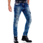 Cipo&Baxx CD478 Mavi Erkek Kot Pantolon