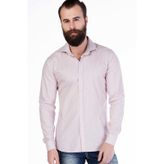 Cipo&Baxx CH119 Açık Pembe Slim Fit Spor Erkek Gömlek