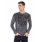 Cipo&Baxx Cl473 Antrasit Kadın Sweatshirt