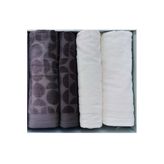 Circular Best Set (Hamam Takımı) Krem-Antrasit