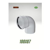 ÇİTAŞ FIRAT 100X87 KAPALI DİRSEK 3.2 MM KALINLIK PVC 90 DERECE