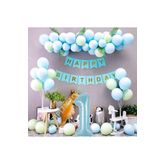 Çıtıpıtıstore Lüks Mavi 1 Yaş Balon Set