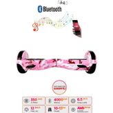 Citymate Pembe Elektrikli Kaykay Hoverboard Grafity Desenli Kasa 05