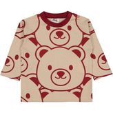 Civil Baby Ayıcıklar Baskılı 6-18 Ay 476-Bordo Sweatshirt