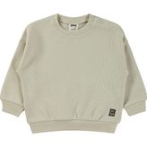 Civil Baby Basic 6-18 Ay Taş - Beyaz Sweatshirt