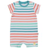 Civil Baby Çizgili 6-18 Ay Beyaz Tulum