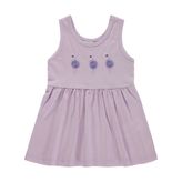 Civil Baby Flamingo Nakış 6-18 Ay Lila Elbise