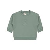 Civil Baby Teddy Baskılı 6-18 Ay Yeşil Sweatshirt