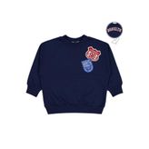 Civil Boys Brooklyn Baskılı 2-5 Yaş Lacivert Sweatshirt