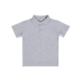 Civil Boys Erkek Çocuk Palmiye Nakışlı Polo Yaka 2-5 Yaş Tişört - Gri