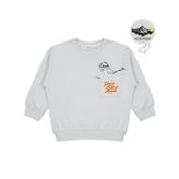 Civil Boys Karyoka Dikişli 2-5 Yaş Gri Sweatshirt