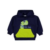 Civil Dino Baskılı 2-5 Yaş Lacivert Erkek Çocuk Sweatshirt