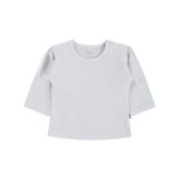 Civil Düz Basic 6-18 Ay Beyaz Bebek Sweatshirt
