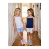 Civil Girls Mavi-Beyaz 2-10 Yaş Kız Çocuk 2'Li Atlet, 2-3 Yaş, 77334334825W1, Standart, Kız Çocuklar