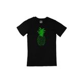 Cix Ananaslı Siyah T-shirt