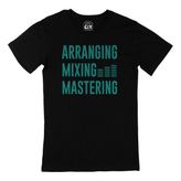 Cix Arranging Mixing Masters Siyah T-shirt