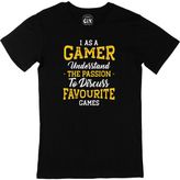 Cix As A Gamer Siyah T-shirt