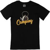 Cix Camping Teapot Siyah Tişört - 2XL