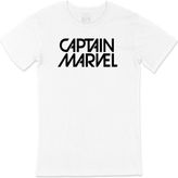 Cix Captain Marvel Tişört - 4XL - Beyaz