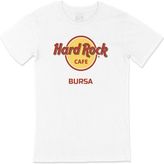 Cix Hard Rock Cafe Bursa Tişört - Beyaz