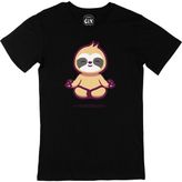Cix Mindfulness Panda Baskılı Siyah Unisex T-shirt