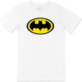 Cix Sarı Batman Logolu Tişört - Beyaz