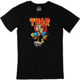 Cix Thor Siyah Erkek T-shirt
