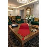 Çizgili Tek Runner, Colber Tek Runner 40X140cm Kırmızı