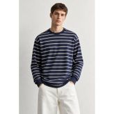 Çizgili Uzun Kollu Sweatshirt