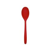 CKM silikon 2li Yanmaz Büyük Boy Silikon Spatula Kaşık Seti Kırmızı