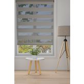 CLARISS HOME Pliseli Bej Zebra Stor Perde Mutfak Oda Salon Ofis Cam Balkon
