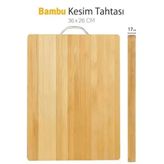 Clariss Metal Saplı Bambu Kesim Panosu