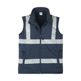 Class Softshell Reflektörlü Yelek - M