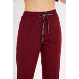 Class Üniforma Tesettür Classic - Bordo Kadın Pantolon – Likralı Tek Alt