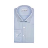 Classics Slim Fit Dar Kalıp Özel Armürlü Cepsiz Gömlek