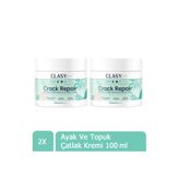 Clasy Care Topuk Çatlak ve Ayak 2x100 ml Bakım Kremi