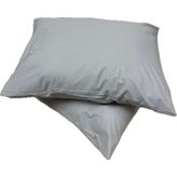 Clasy Ranforce %100 Pamuk 2 Adet Yastık Kılıfı Düz Açık Mavi - 50 x 70